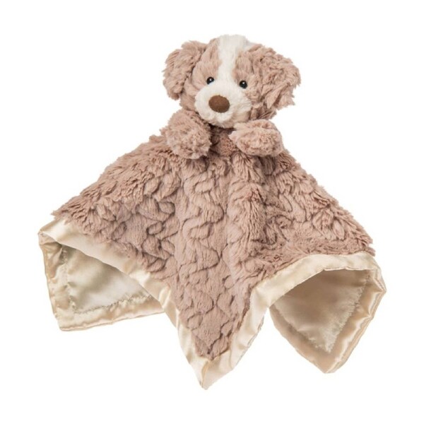 Mary Meyer Nursery Hound Soft Plush Character Toy & Satin Blanket 33cm