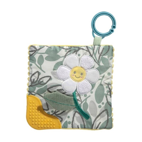 Mary Meyer Sweet Soothies Daisy Soft Plush Crinkle Teether 17cm With Hook