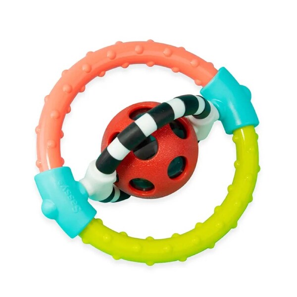 Sassy Baby - Spin and Chew Ring Rattle