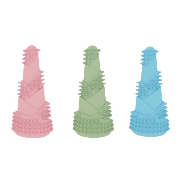 Anypet Rubber Bamboo Dog Chew Toy Teething Aid