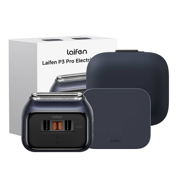 Laifen P3 Pro 3-Blade Electric Shaver Royal Blue