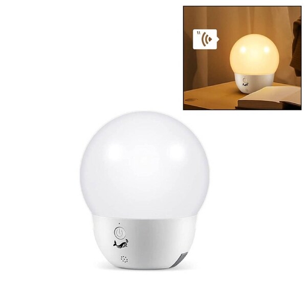 HoteMax Smart Night Light-Touch Voice Control Color Changing Bed Lamp