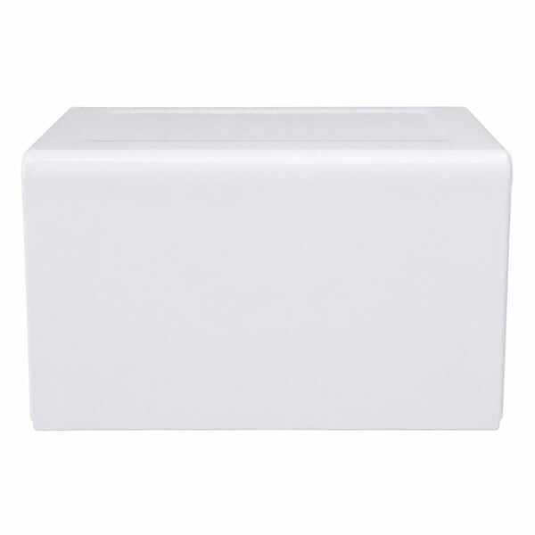 Wall Mounted Toilet Paper Holder with Shelf, Aluminum, Waterproof, Tissue Roll Box for Bathroom, White