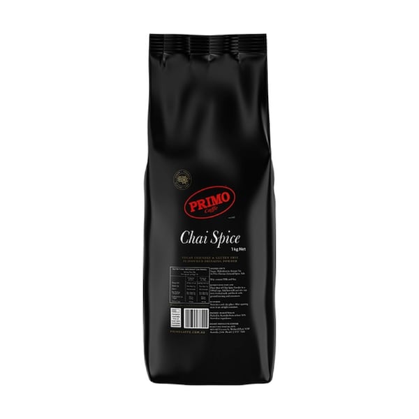 Primo Coffee Balanced Spice Chai Latte/Tea Powder Mix Cafe Style Beverage 1kg
