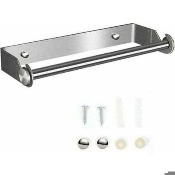 Wall-Mounted Paper Towel Dispenser, Aluminum Foil & Film Roll Holder