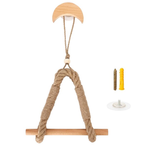 Hemp Rope Toilet Paper Holder Stand, Towel Roll Rack, Bathroom Accessory