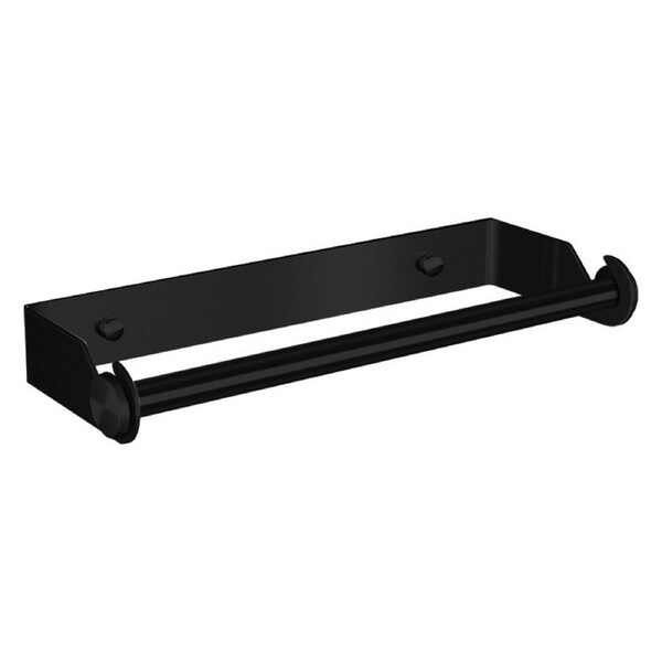 Stainless Steel Paper Towel Holder, 28cm, for Kitchen Countertop Storage