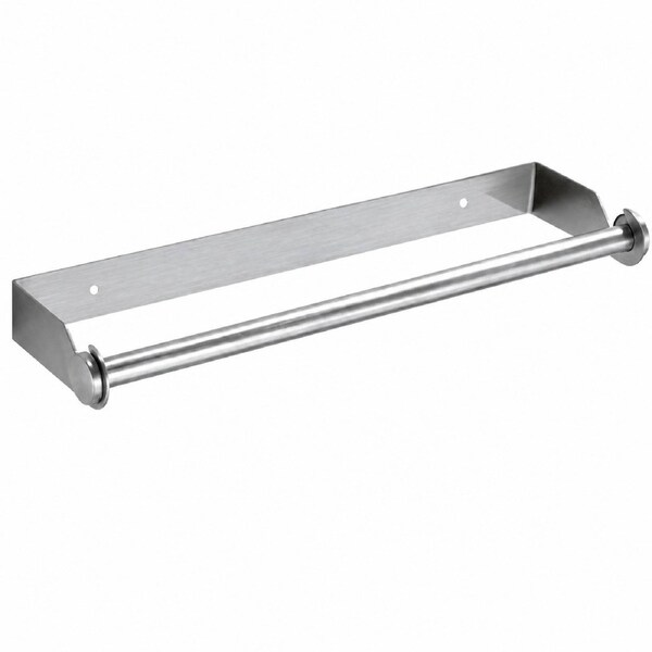Stainless Steel Paper Towel Holder, 33cm, for Kitchen Countertop Storage