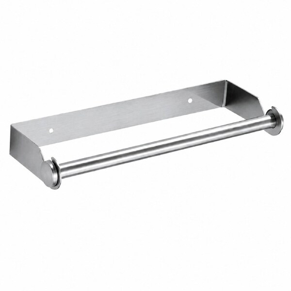 Stainless Steel Paper Towel Holder, 28cm, for Kitchen Napkin Storage Rack