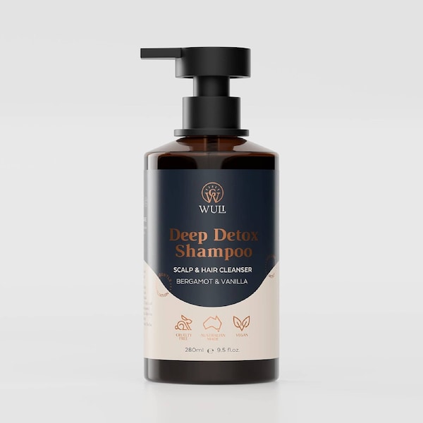 Wuli Deep Detox Shampoo for Curls - Weekly Clarifying Treatment