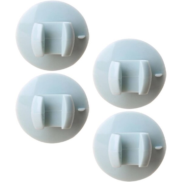 Velocity 4pcs PVC Rice Spoon Holders with Suction Cups for Rice Cooker