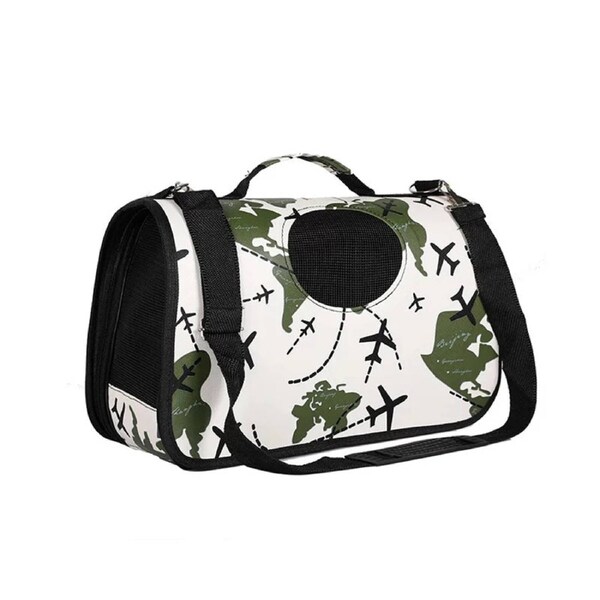 Anypet Small Flying Plane Pattern Pet Sling Bag Shoulder Carrier