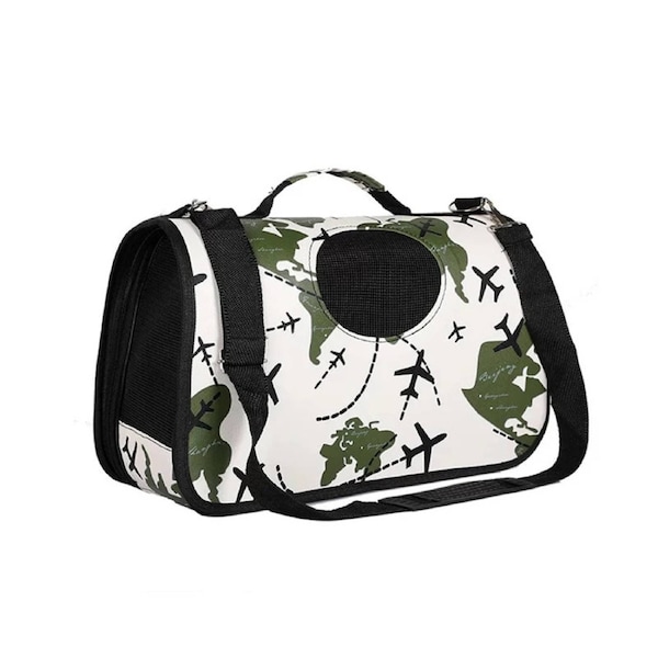 Anypet Medium Flying Plane Pattern Pet Sling Bag Shoulder Carrier