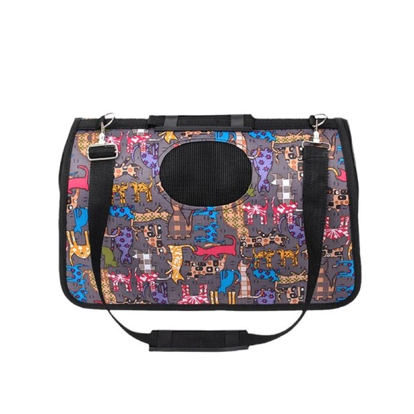 Anypet Medium Cat Print Pattern Pet Sling Bag Shoulder Carrier