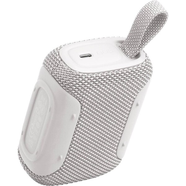JBL GO 5 Mini Bluetooth Speaker - White (AU Stock)
