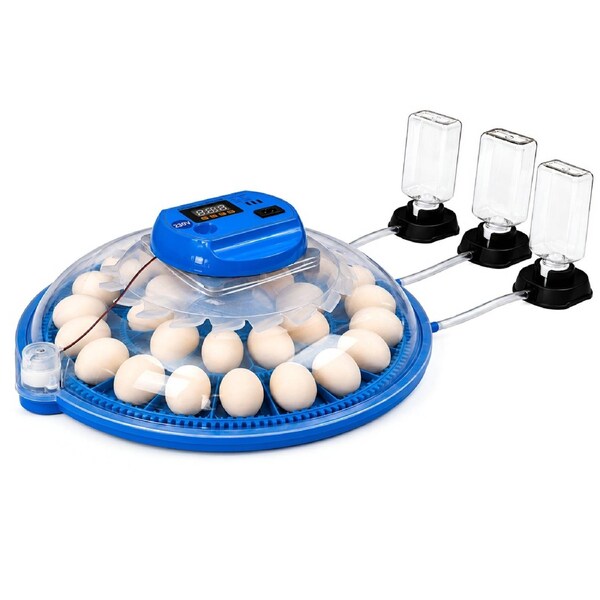 KingTech 26 Egg Hatching Incubator Machine - Chicken Duck Quail Eggs