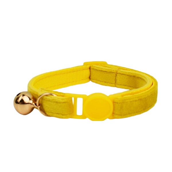 Anypet Yellow Cat Collar Large With Bell