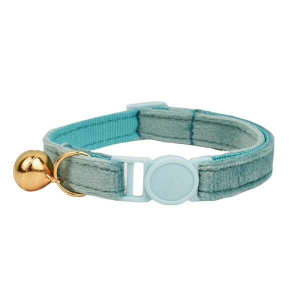 Anypet Green Cat Collar Large With Bell