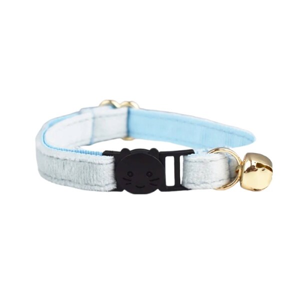 Anypet Ice Blue Cat Collar Large With Bell