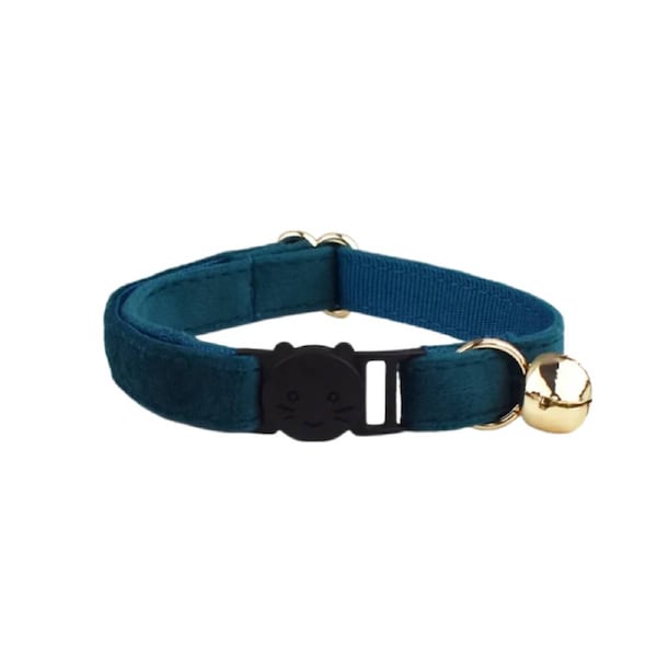 Anypet Navy Blue Cat Collar Large With Bell