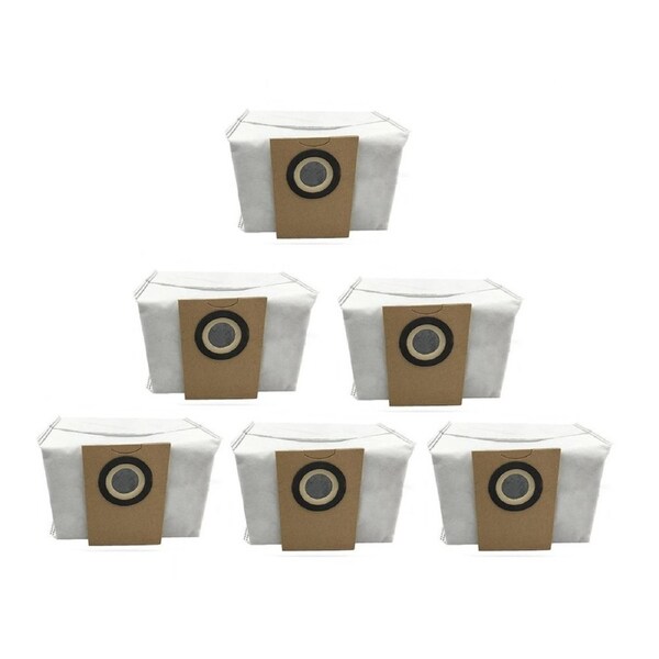 DGM 6Pcs Dust Bag for Alpha2 Pro Robot Vacuum Cleaner Rubbish Bag Replacement