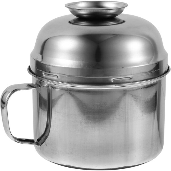 Velocity Stainless Steel Double-Layer Food Container for Rice, Noodles and Soup