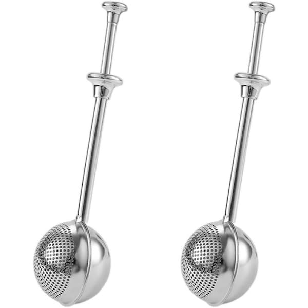 Velocity 2pcs 304 Stainless Steel Flour Sieve and Powder Shaker Set