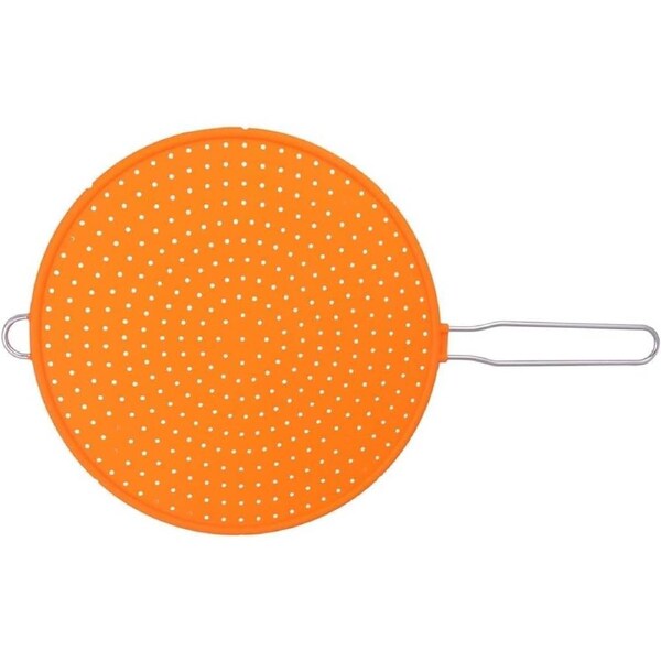 Velocity Silicone Oil Splatter Guard and Lid Cover for Kitchen Cooking