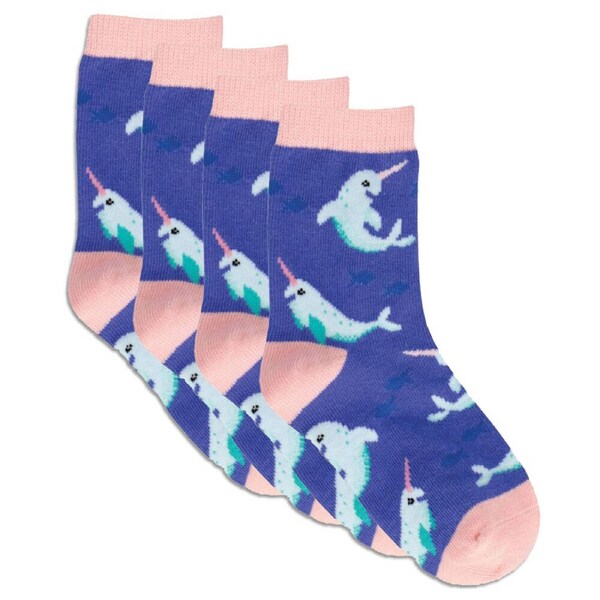 4x Socksmith Kids/Children Novelty Breathable Socks Gnarly Cute 2-4y