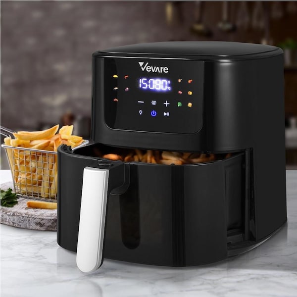 Vevare 5/8/12/32L Air Fryer Oven Oil Free Kitchen Cooker Digital Touch Control 5L
