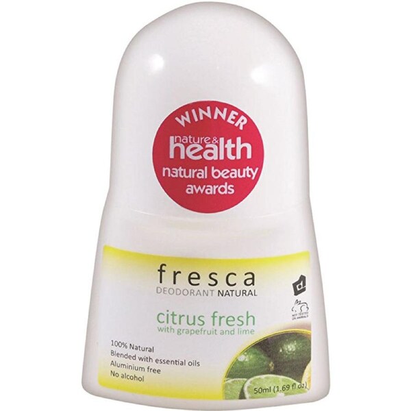 Fresca Natural Deodorant Citrus Fresh (with Grapefruit & Lime) 50ml 50ml
