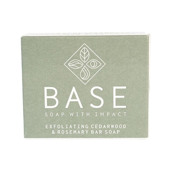 Base (Soap With Impact) Soap Bar Exfoliating Cedarwood & Rosemary (Boxed) 120g 120g