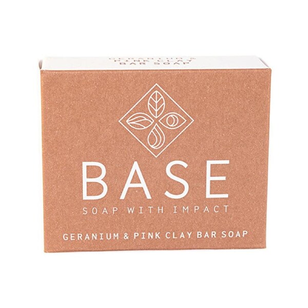 Base (Soap With Impact) Bar Revitalise Facial Cleanser with Pink Clay (Boxed) 120g 120g