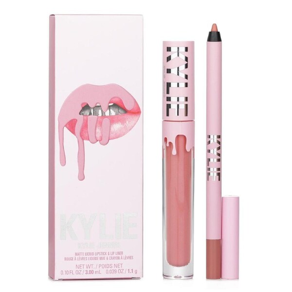Kylie By Kylie Jenner Matte Lip Kit: Matte Liquid Lipstick 3ml + Lip Liner 1.1g - # 300 Koko K 2pcs 300 Koko K / 2pcs