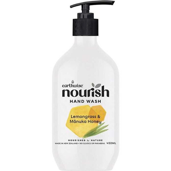 Naturely Nourish Hand Wash Lemongrass & Manuka Honey 450ml 450ml