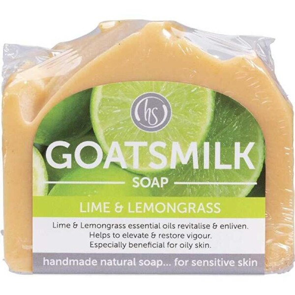 Harmony Soapworks Goat's Milk Soap Lime & Lemongrass 140g 140g