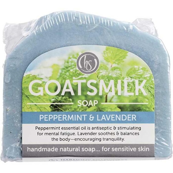 Harmony Soapworks Goat's Milk Soap Peppermint & Lavender 140g 140g