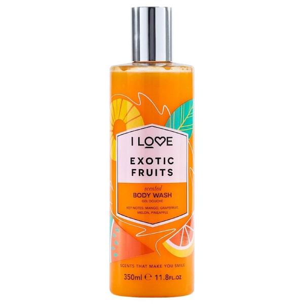 Scented Body Wash - Exotic Fruit by I Love Cosmetics for Women - 11.8 oz Body Wash 11.8 oz