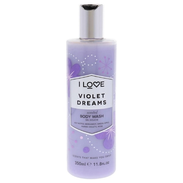 Scented Body Wash - Violet Dreams by I Love Cosmetics for Women - 11.8 oz Body Wash 11.8 oz
