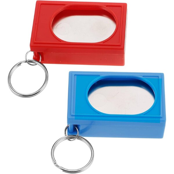 2 Pack Plastic Metal Squeaky Interactive Dog and Cat Chew Toy for Dogs and Cats