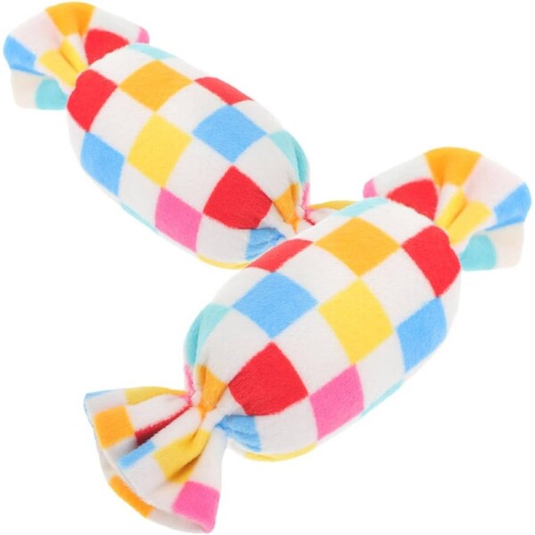 2 Pack Squeaky Plush Dog Chew Toy for Dogs