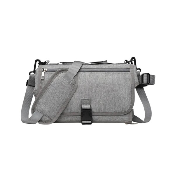 Anysort Mommy Diaper Bag Grey With Changing Pad