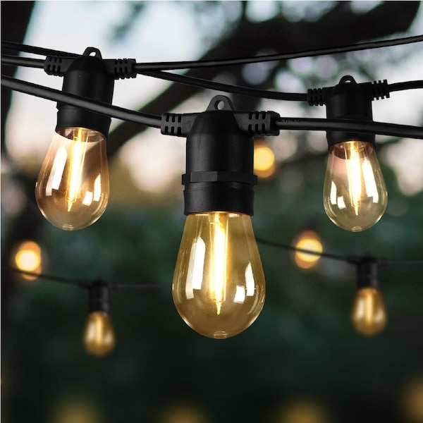 Mazam 20M-120M LED Festoon String Lights Christmas Wedding Outdoor Waterproof 20M