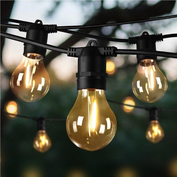 Mazam 20M-120M Festoon String Lights LED Christmas Waterproof Wedding Outdoor 40M