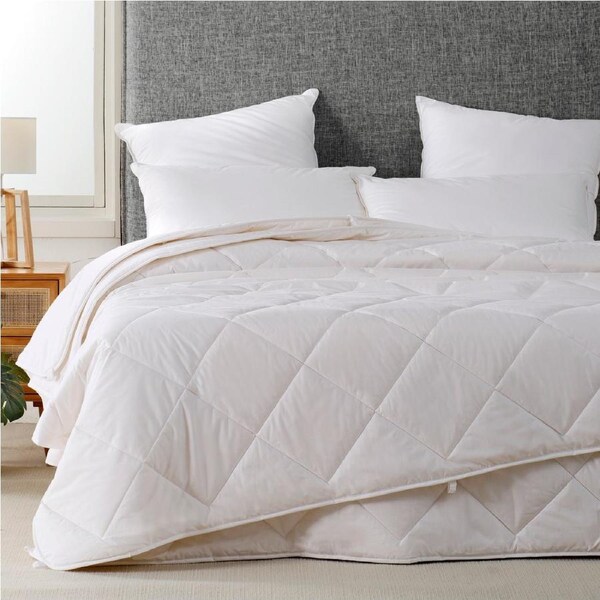 Dreamaker All Season 2 Piece Australian Wool Quilt (Single, Double, Queen, King, Super King) Single