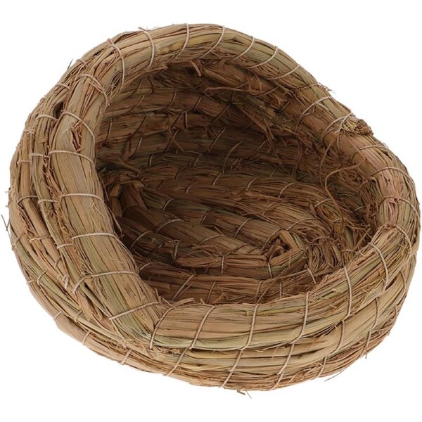 Velocity Handmade Woven Straw Chicken Nest for Poultry and Chicken