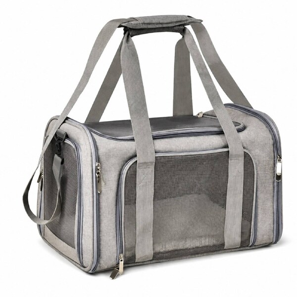 Breathable Foldable Pet Carrier Bag for Dogs Cats Removable Comfortable Travel Cage