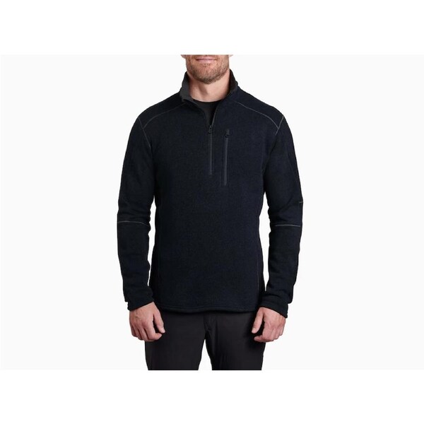 KUHL Mens Interceptr 1/4 Zip Pullover Jumper in Mutiny Blue M
