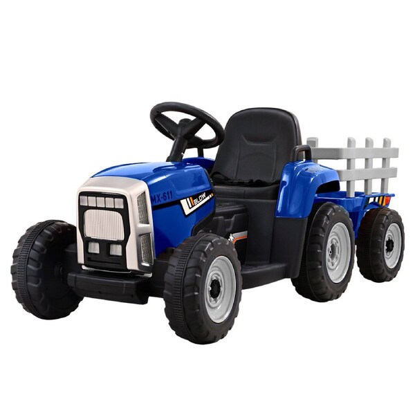 Rigo Ride On Car Tractor Toy Kids Outdoor Electric Cars 12V Battery Children Pink
