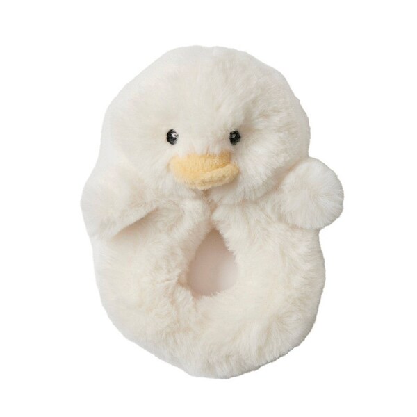 Jiggle and Giggle Daisy Duck Plush Rattle Toy